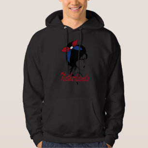 Nederlandse Vrouwelijke vrouwen vlag Nederland Hoodie
