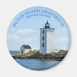 Nederlandse vuurtoren, Rhode Island Round Magnet