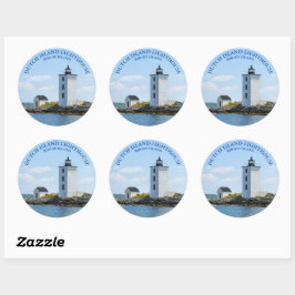 Nederlandse vuurtoren, RI Round Sticker