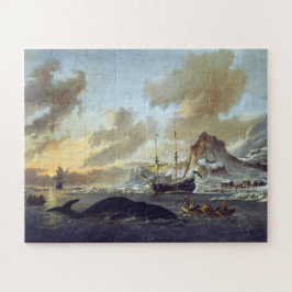 Nederlandse walvisvaarders Spitsbergen Abraham Sto Legpuzzel