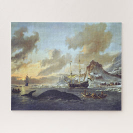 Nederlandse walvisvaarders Spitsbergen Abraham Sto Legpuzzel