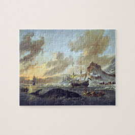 Nederlandse walvisvaarders Spitsbergen Abraham Sto Legpuzzel