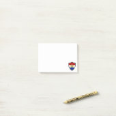 Nederlandse wapenmerken post-it® notes (Op bureau)