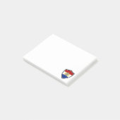 Nederlandse wapenmerken post-it® notes (Schuin)