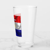 Nederlandse wapenschild glas (Links)