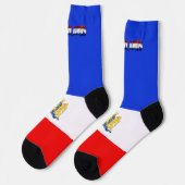 Nederlandse wapenschild sokken (Links)