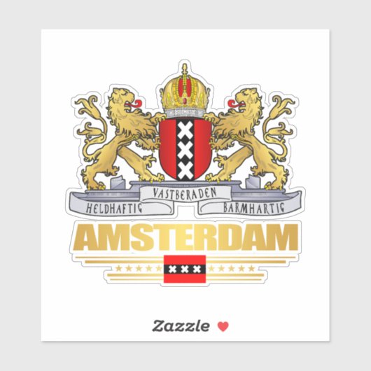 Nederlandse wapenschild sticker (Vel)