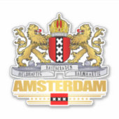 Nederlandse wapenschild sticker (Voorkant)