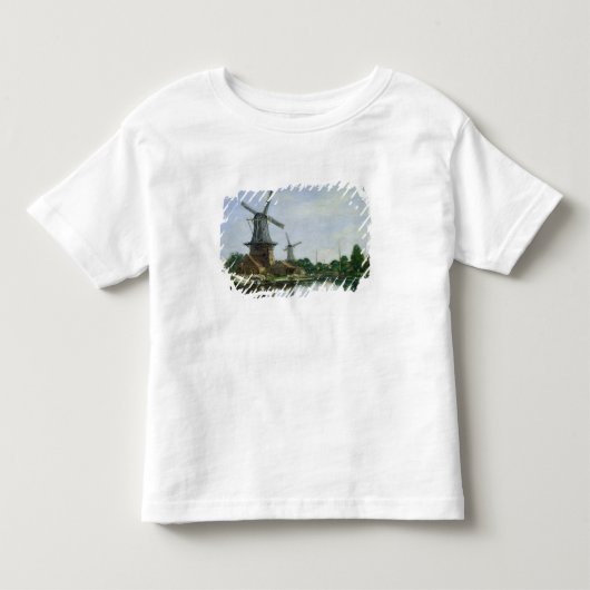 Nederlandse Windmills, 1884 Kinder Shirts (Voorkant)