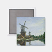 Nederlandse Windmills, 1884 Magneet (Voorkant / Achterkant)
