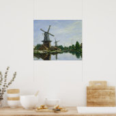 Nederlandse Windmills, 1884 Poster (Keuken)