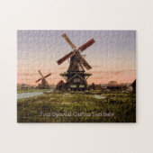  Nederlandse Windmills aangepast puzzel (Horizontaal)