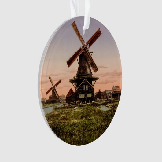  Nederlandse Windmills aangepast versiering Ornament (voorkant)
