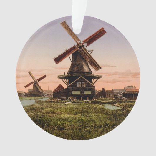  Nederlandse Windmills aangepast versiering Ornament (voorkant)
