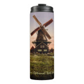  Nederlandse Windmills aangepaste tumbler Thermosbeker (Voorkant)