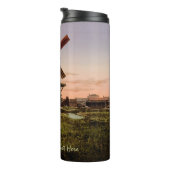  Nederlandse Windmills aangepaste tumbler Thermosbeker (Geroteerd rechts)