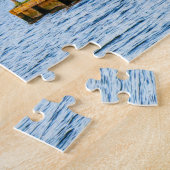 Nederlandse Windmills Cloudy Sunset Rotterdam Holl Legpuzzel (Zijkant)