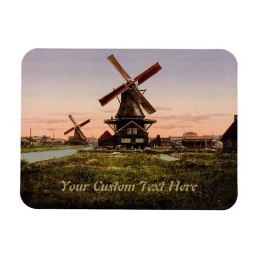  Nederlandse Windmills magnet Magneet (Horizontaal)