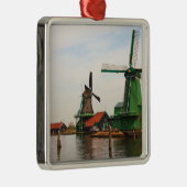 Nederlandse Windmills, Zaanse Schans, Metalen Ornament (Rechts)