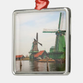 Nederlandse Windmills, Zaanse Schans, Metalen Ornament (Links)