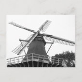 Nederlandse windmolen briefkaart (Voorkant)