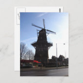 Nederlandse windmolen briefkaart (Voorkant / Achterkant)