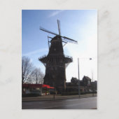 Nederlandse windmolen briefkaart (Voorkant)
