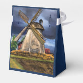 Nederlandse Windmolen Cadeau Doos Bedankdoosjes (Achterkant)