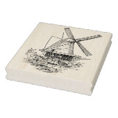  Nederlandse windmolen Rubber Kunststempel Rubberstempel (Stempel)
