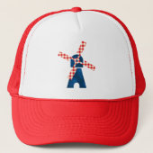 Nederlandse windmolen trucker pet (Voorkant)