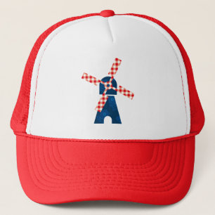 Nederlandse windmolen trucker pet