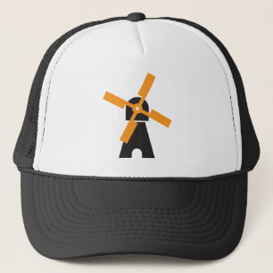 Nederlandse windmolen trucker pet