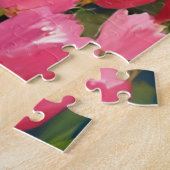 Nederlandse Windmolen | Tulp Bloem Veld Aquarel Legpuzzel (Zijkant)