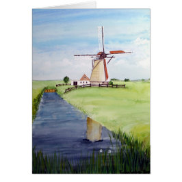 Nederlandse windmolen van Farida Greenfield