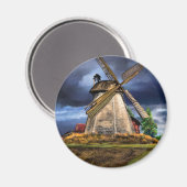 nederlandse windmolenmagneet magneet (Voorkant / Achterkant)