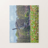 Nederlandse windmolenpuzzel legpuzzel (Verticaal)