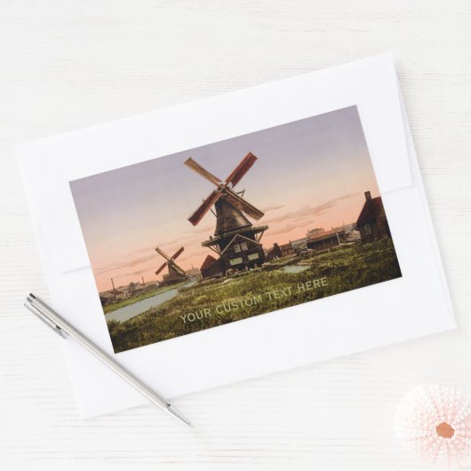  Nederlandse Windmolens aangepaste stickers (Envelop)
