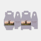 Nederlandse Windmolens custom gunst box Bedankdoosjes (Uitgevouwen)