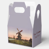 Nederlandse Windmolens custom gunst box Bedankdoosjes (Geopend)