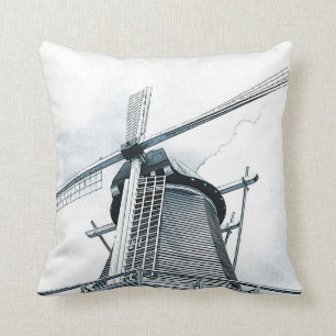 Nederlandse windmolens kussen