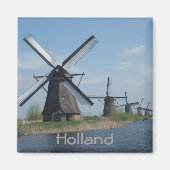 Nederlandse windmolens magneet (Voorkant)
