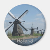 Nederlandse windmolens magneet (Voorkant)