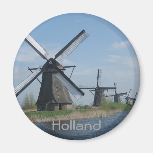 Nederlandse windmolens magneet (Voorkant)