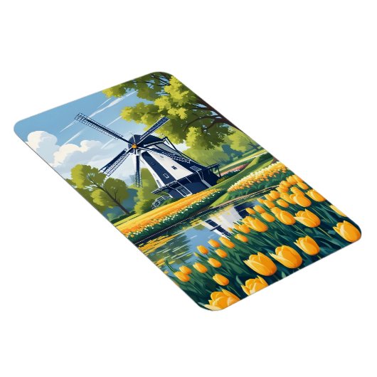 nederlandse windmolens magneet (Rechterzijde)