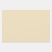 Nederlandse witte vaste kleur inpakpapier vel (Voorkant 2)