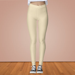 Nederlandse witte vaste kleur leggings