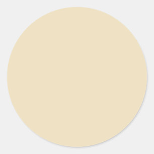 Nederlandse witte vaste kleur ronde sticker