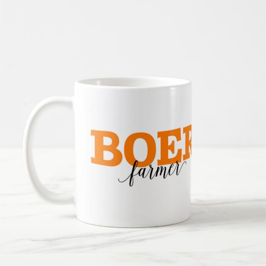 Nederlandse Woordwoordenlijst Boer/Boer Koffiemok (Links)