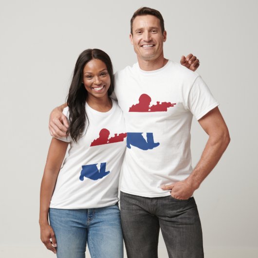 Nederlandse zegel t-shirt (Unisex)