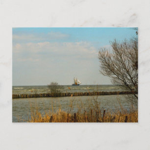 Nederlandse zeilschepen op het Ijselmeer Briefkaart